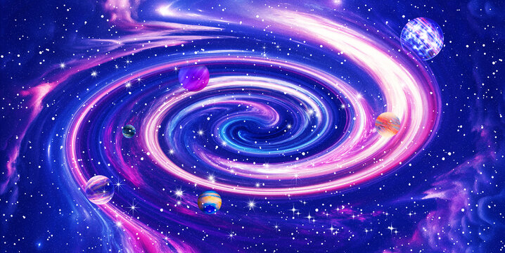 星空宇宙漩渦