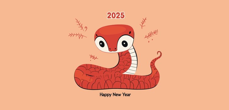 蛇年插畫