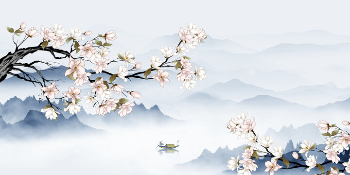 山水花鳥