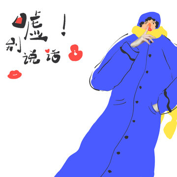 卡通情侶頭像簡筆畫