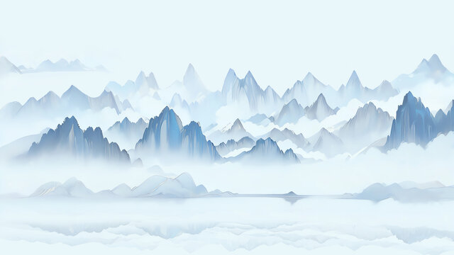 水墨山水