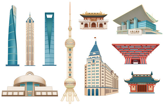 上海地標(biāo)建筑合集