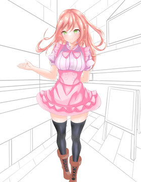 二次元女仆裝