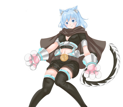 二次元貓耳少女