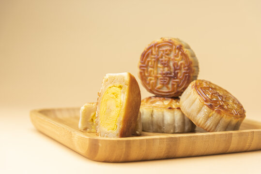 蛋黃月餅小拼盤