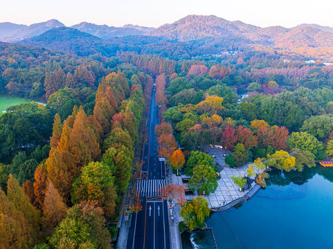 杭州西湖太子灣公園