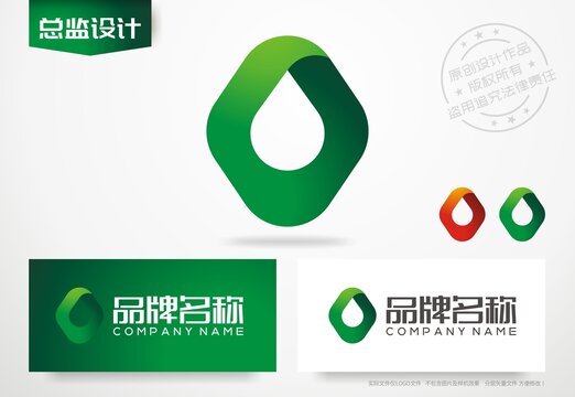 水滴logo標志