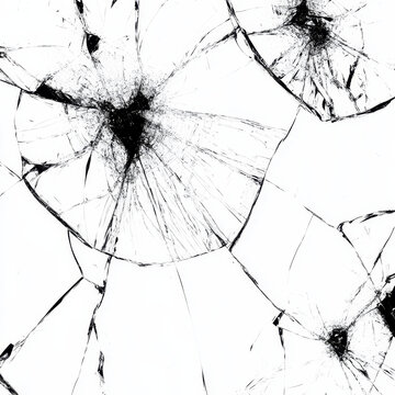 破碎玻璃紋理背景圖