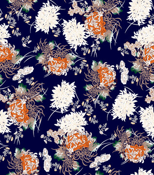 風(fēng)格化菊花