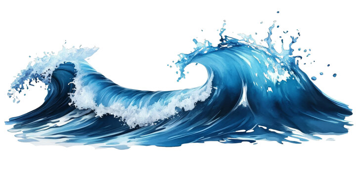[免摳素材]洶涌的海浪藝術