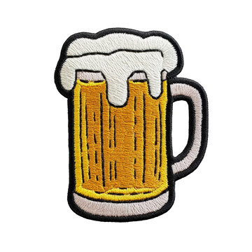 [免摳素材]啤酒杯插圖設計