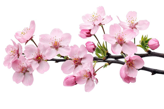 [免摳素材]春天粉嫩的花枝
