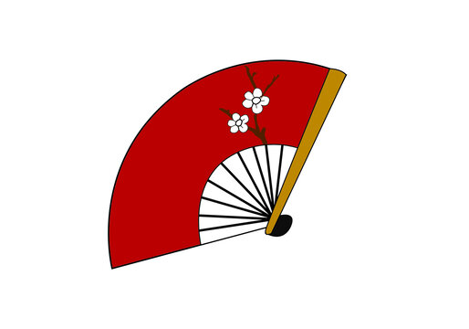 扇子簡(jiǎn)筆畫(huà)