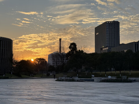 落日余暉夕陽(yáng)