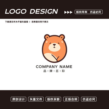 熊logo標(biāo)志