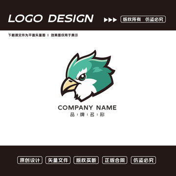 老鷹logo標(biāo)志