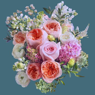 數(shù)碼手繪花