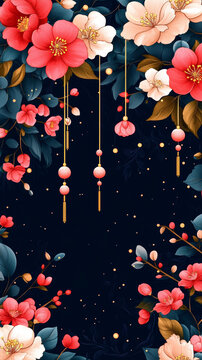 花卉裝飾掛飾設(shè)計(jì)