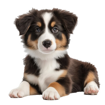 [免摳素材]可愛邊境牧羊犬幼犬肖像