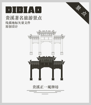 貴溪正一觀牌坊