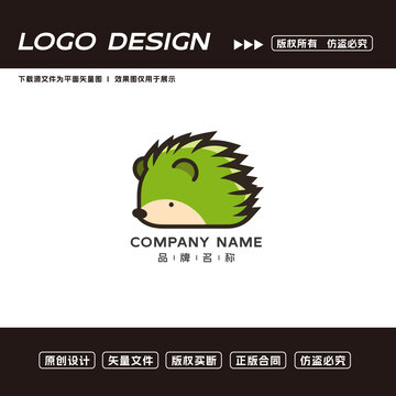 刺猬logo標(biāo)志