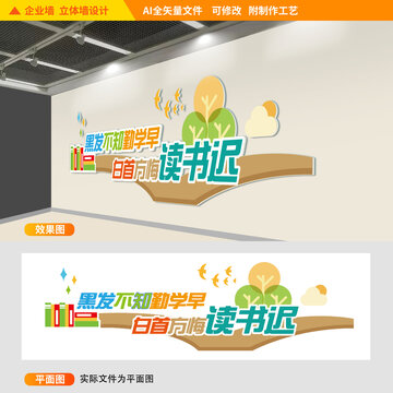 讀書文化墻
