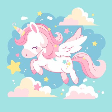 獨角獸插畫