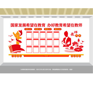優(yōu)秀教師風(fēng)采照片墻