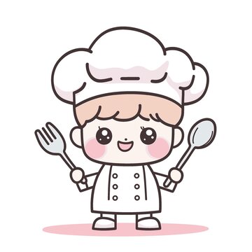 可愛廚師