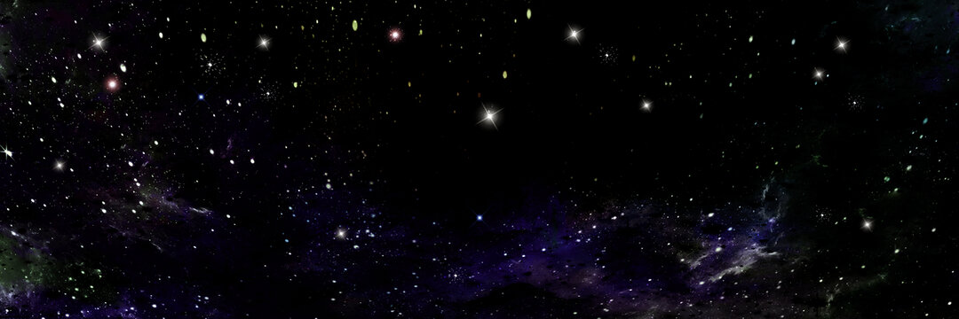 漫天繁星星空頂星空軟膜燈箱