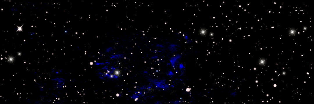 漫天繁星星空頂星空軟膜燈箱