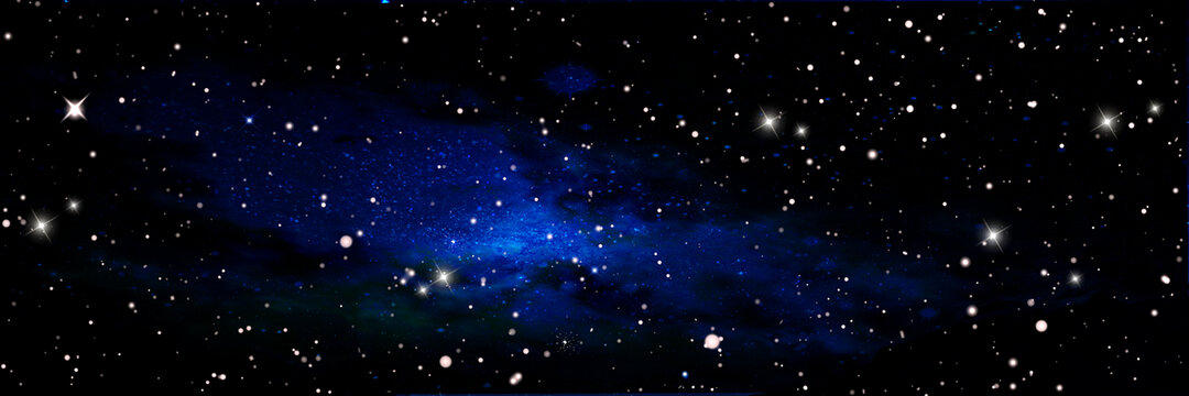 繁星點點星空頂星空軟膜燈箱
