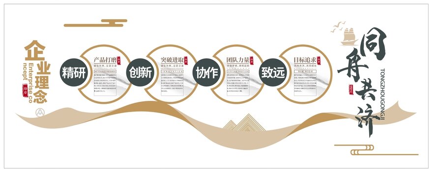 企業(yè)文化墻公司文化墻
