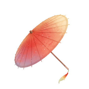 古風小物紅傘