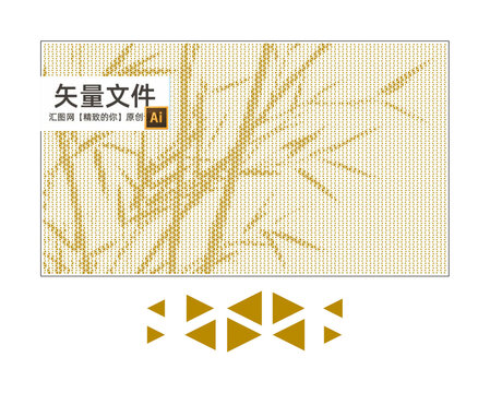 竹林矢量沖孔