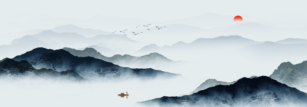 山水