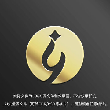 Y火焰LOGO標(biāo)志設(shè)計(jì)