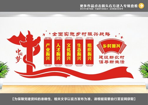 鄉(xiāng)村振興展板