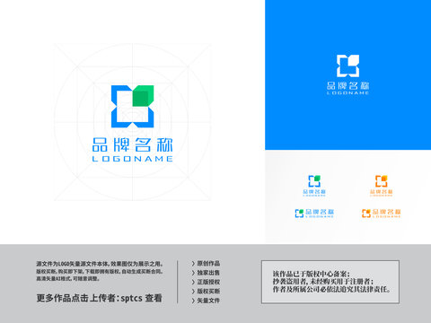 字母XL科技AI智能logo