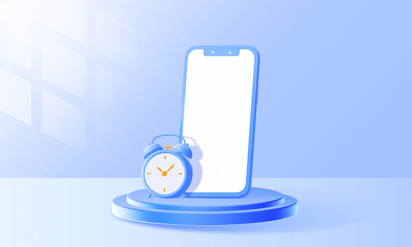 手機金融理財3D模型