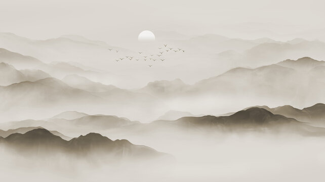 意境山水圖