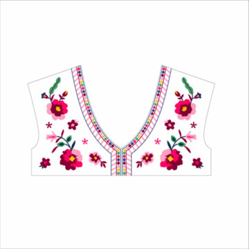 歐美風(fēng)民族刺繡圖案波西米亞繡花
