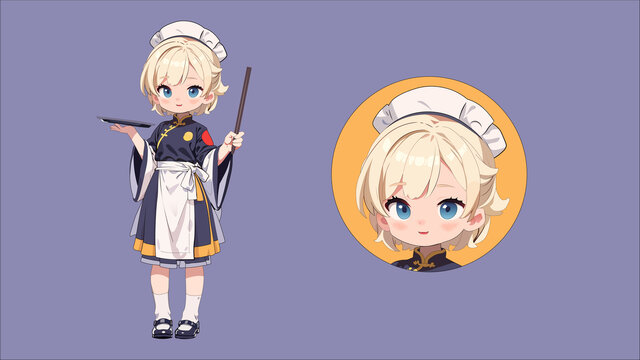女仆服務(wù)員
