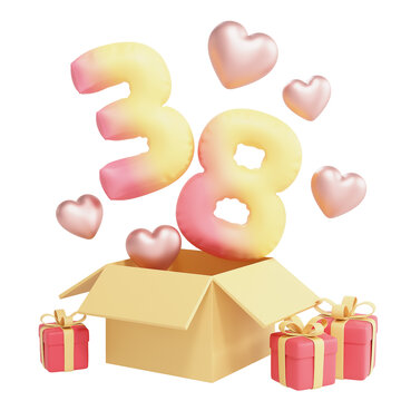 3D婦女節(jié)藝術(shù)字