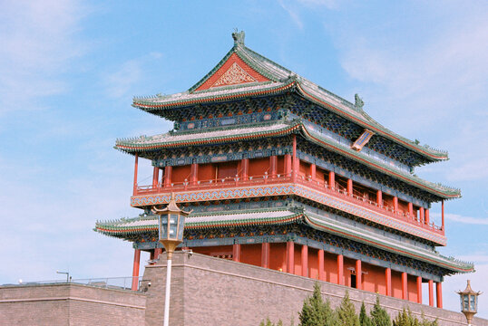 北京前門正陽門城樓