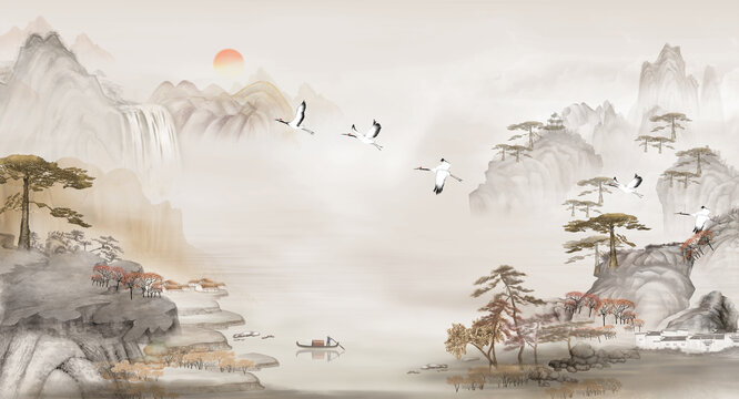 山水畫