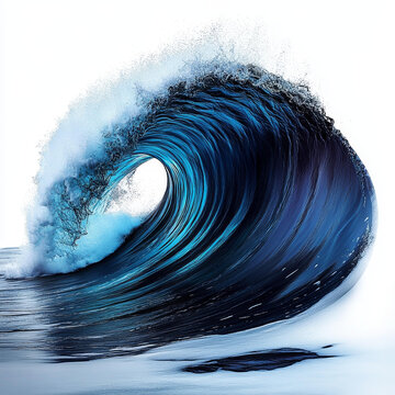 洶涌澎湃的海洋巨浪