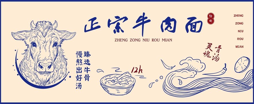 牛肉面海報(bào)