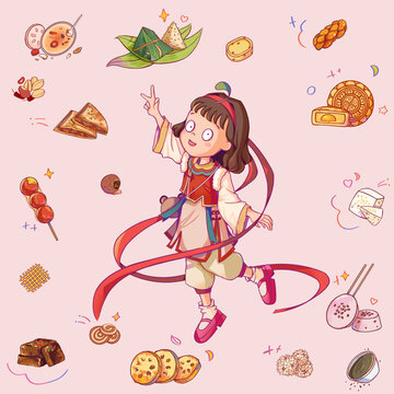 悠久的中式小點(diǎn)