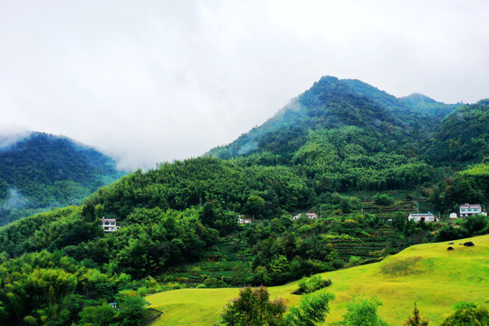 霍山風光